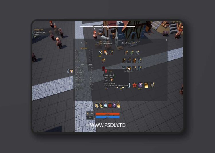 Action RPG Template (5.4) for Unreal Engine 1 Action RPG Template (5.4)