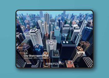 City Skyscrapers Pack - Modular v1.1