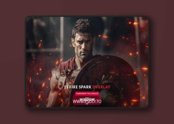 Creativemarket - Fire Spark png transparent overlays