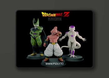 Dragon Ball Z Villains Package – 3D Print