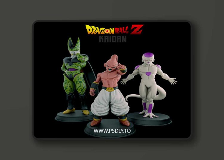 Dragon Ball Z Villains Package – 3D Print 1 Dragon Ball Z Villains Package – 3D Print
