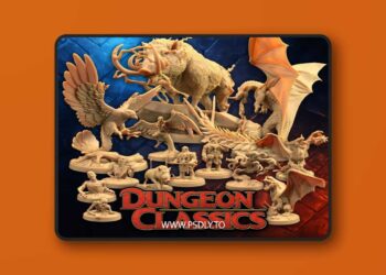 Dungeon Classics December 2024 – 3D Print Model STL