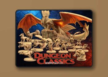 Dungeon Classics November 2024 – 3D Print Model STL