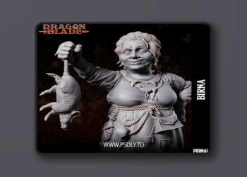 Dwarf Birna – 3D Print