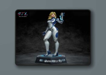 E.S-Monster-–-Invisible-Woman-–-3D-Print-Model-STL
