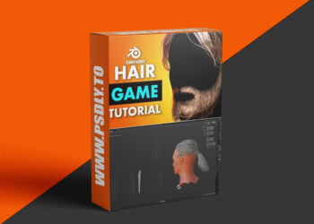 Flipped Normals - Creating Hair For Games in Blender