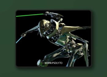 General Grievous STL 3D print Model