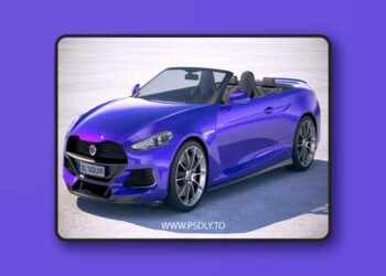 Generic Convertible 2019 3D Model