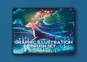 Gumroad - Graphic Illustration Brush Set for Procreate