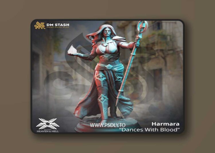 Harmara “Dances With Blood” – 3D Print Model 1 Harmara “Dances With Blood” – 3D Print Model