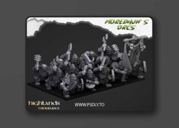 Highlands Miniatures – Orc Warriors – 3D Print Model