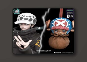 Kaidan – Trafalgar Law & Chopper – 3D Print Model STL