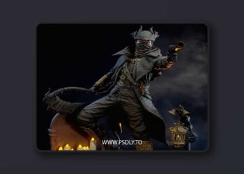 KcStudio – The Hunter – Bloodborne – 3D Print Model STL
