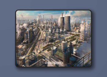 KitBash3D – Refineries 3D Model