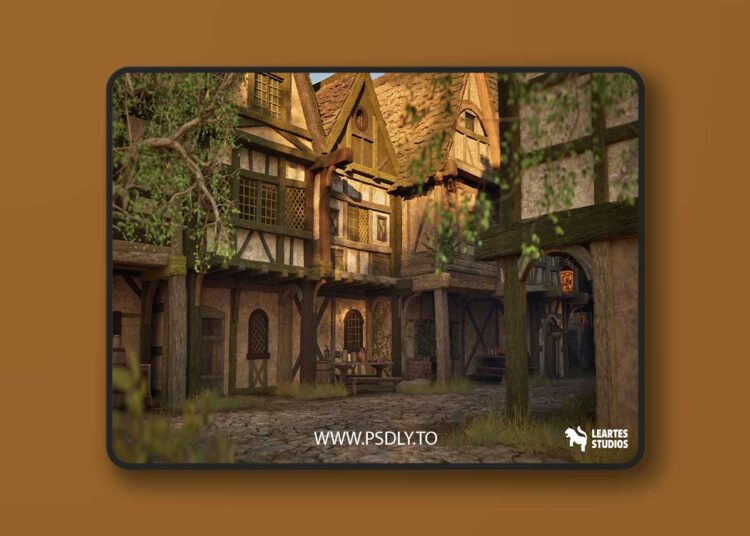 Medieval Village Alley Environment ( Medieval Village Village Medieval Castle ) (5.3+) 1 Medieval Village Alley Environment ( Medieval Village Village Medieval Castle ) (5.3+)