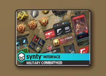 Military Combat HUD - Synty INTERFACE - GUI v1.0.2