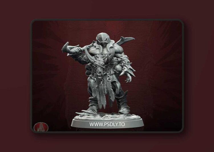 Murgoz – Orc Horde – 3D Print Model STL 1 Murgoz – Orc Horde – 3D Print Model STL