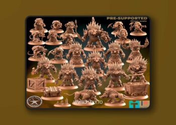 My 3D Print Forge – Kobolds and Quilboars – 3D Print