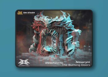 Nosaryni – The Burning Doors – 3D Print Model