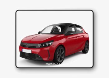 Opel Corsa 2025 3D Model