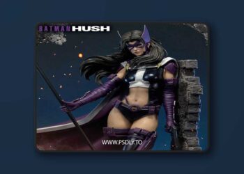Prime 1 Studio – Batman Hush – Huntress – Sculpt Cape Edition – 3D Print
