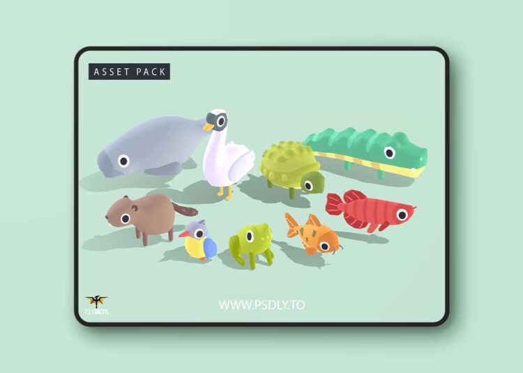 Quirky Series - River Animals Vol1 v1.5 1 Quirky Series - River Animals Vol1 v1.5