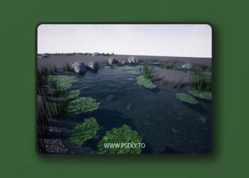 SHADERSOURCE - Procedural Water Foliage Tool (4.26+)