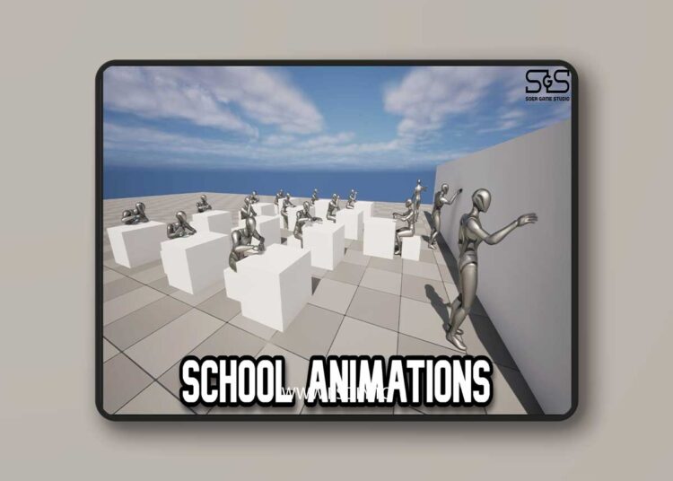School Animations (5.3+) for Unreal Engine 1 School Animations (5.3+)