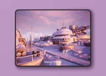 Sci-Fi Snow station modular Pack (4.26+)