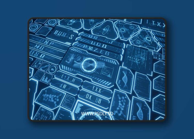 Sci-fi HUD Effects (4.25+) for Unreal Engine 1 Sci-fi HUD Effects (4.25+)