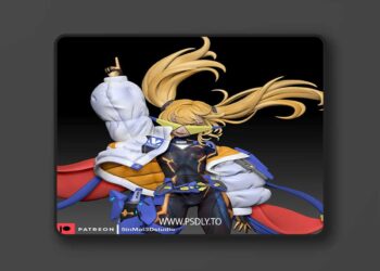 Sin3Dstudio – NIKKE – Laplace – 3D Print