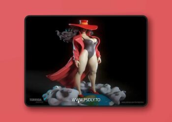 Torrida Minis – Carmen San Diego Bust – 3D Print