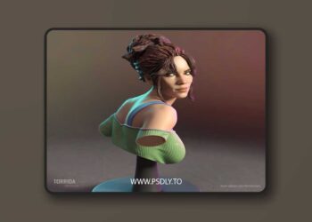 Torrida Minis – Panam Palmer Bust – 3D Print