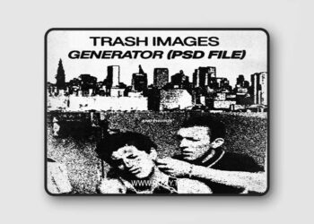 Trash Image Generator for Photoshop