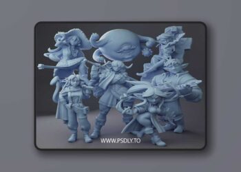 Twin Goddess Miniatures June 2025 – 3D Print