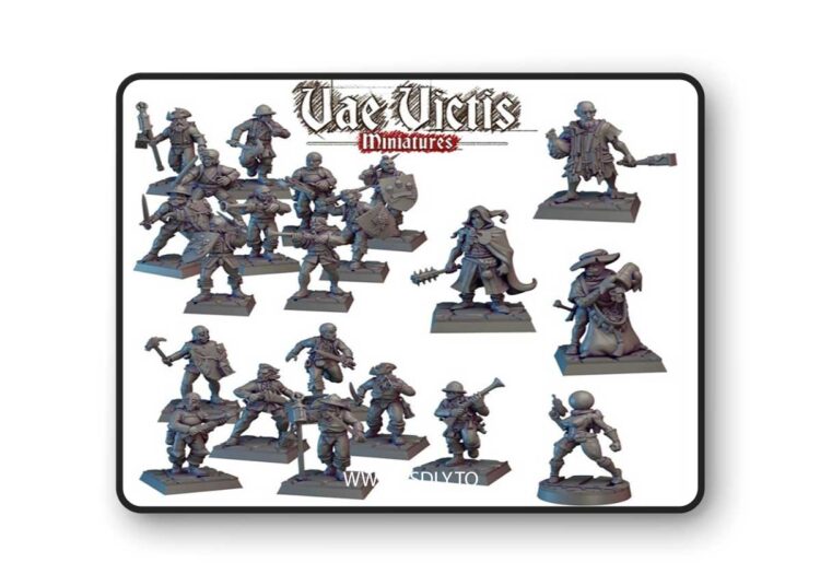 Vae Victis Miniatures – Blood & Gold vol.5 March 2025 – 3D Print Model STL 1 Vae Victis Miniatures – Blood & Gold vol.5 March 2025 – 3D Print Model STL