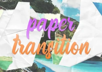 Videohive - Paper Transition - 58872467
