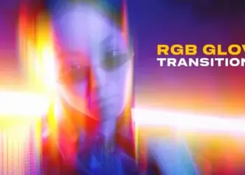Videohive - RGB Glow Transitions | After Effects - 59161803