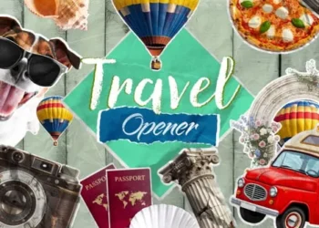 Videohive - Travel Stop Motion Opener - 58793346
