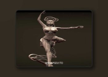 Walades – Arabeska cyber balet – 3D Print Model STL