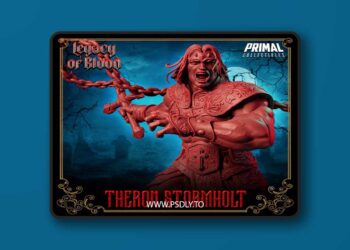 Warrior Theron Stormholt – 3D Print