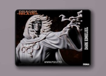 Wizard Dark Edheliel – 3D Print