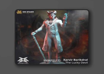 Xarvir Barikdral – The Lucky Devil – 3D Print Model