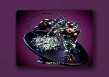 Yan H – DC – Catwoman – 3D Print