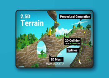 2.5D Terrain 2D 3D Level Platform Generator for Side Scrollers v2.1.0