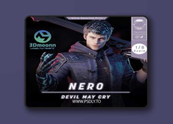 3Dmoonn – Devil May Cry – Nero – 3D Print