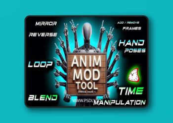 ANIM MOD TOOL [Animation Modifier: blend, mirror, reverse Animations and Mocap] v2.5 (5.6)