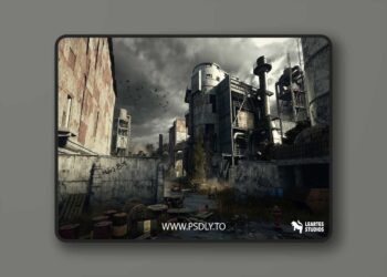 Abandoned Industrial Factory Environment (Abandoned Industrial Factory 3D) [5.0 – 5.6]