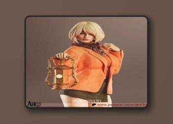 Abe3D – Resident Evil – Ashley Graham – 3D Print