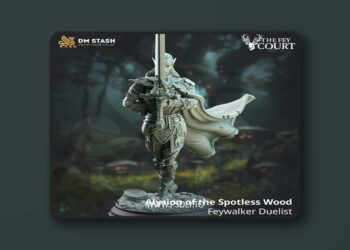 Alysion of the Spotless Wood – Feywalker Duelist – 3D Print